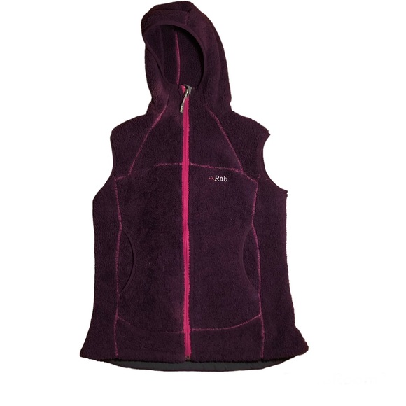 Rab Jackets & Blazers - Rab Woman’s Purple Polartec Boulder Vest Sz Small